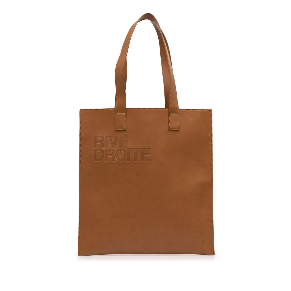 Pre-Loved Saint Laurent Vegan Leather Rive Droite Tote